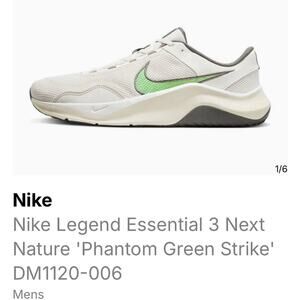 NIKE NWOB Legend Essential 3 Next Nature Phantom Green Strike size 9